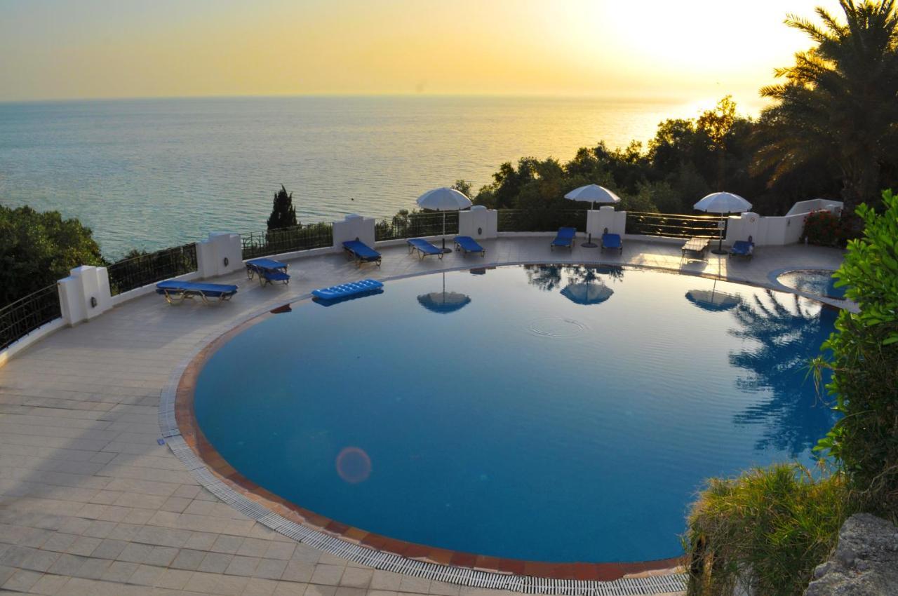 Beautiful Holiday Apartments Maria With Amazing Pool - Agios Gordios Beach Eksteriør billede